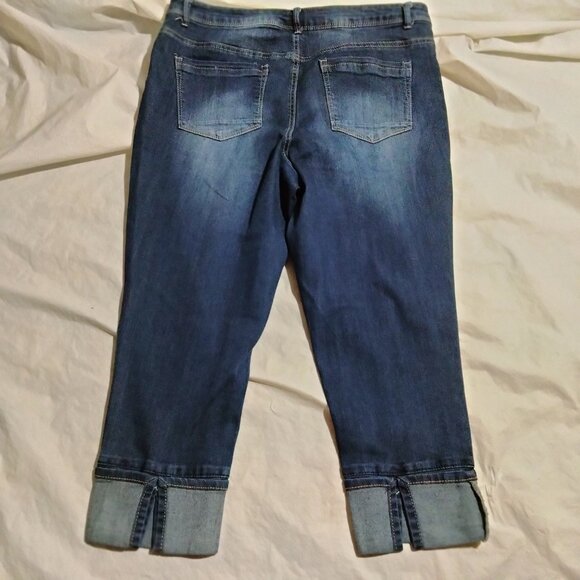 Faded Glory Women's Plus Size 18W (37x23) Stretch Denim Jeans Blue - Picture 5 of 6